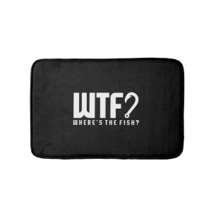 Fischerei - Wo ist der Fisch? Badematte