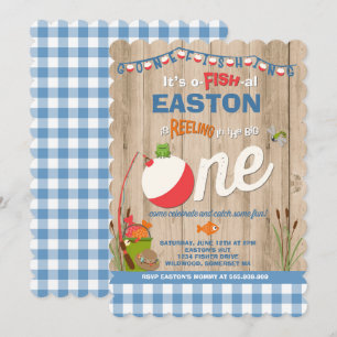 Fischerei zum Geburtstag Einladung von Fischern — 