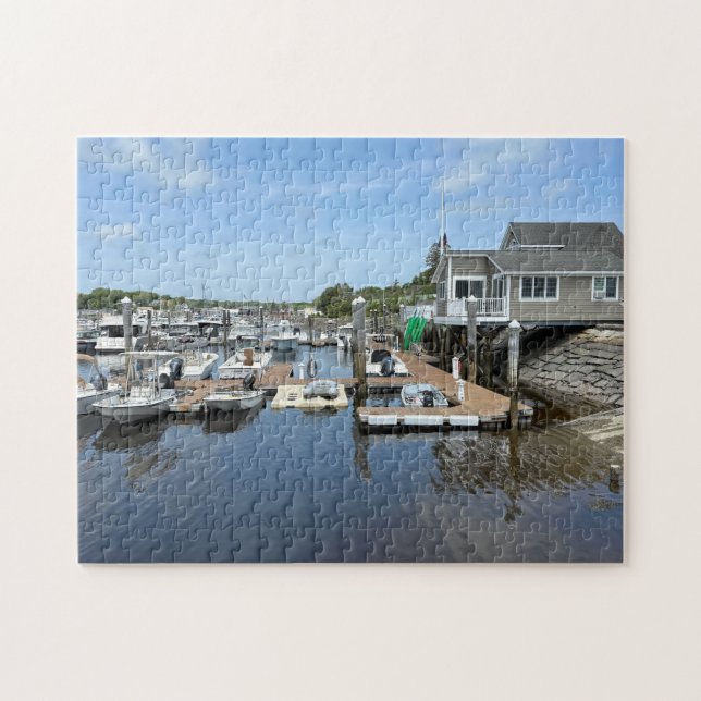 Fischereianleger in Kennebunkport Maine (Horizontal)