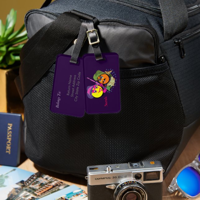 Fischereiausschuss Gepäckanhänger (Vorderseite & Rückseite)