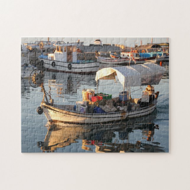 Fischereiboote Zypern. (Horizontal)