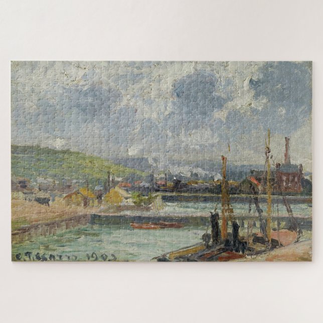 Fischereidock und Duquesne-Becken, Dieppe (Horizontal)