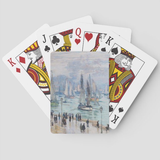 Fischereifahrzeuge, die den Hafen Verlassend | Cla Spielkarten (Rückseite)