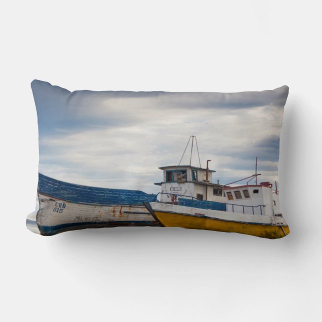  Fischereifahrzeuge Lendenkissen (Vorderseite)