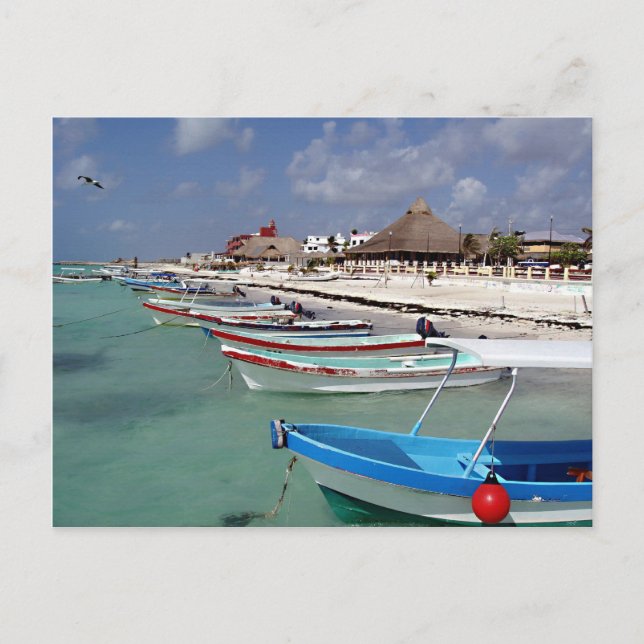 Fischereifahrzeuge Postkarte (Vorderseite)