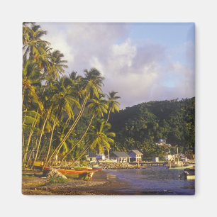 Fischereifahrzeuge, Soufriere, St. Lucia, Karibik Magnet