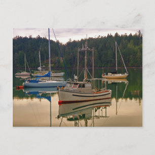 Fischereifahrzeuge und Segelboote Postkarten