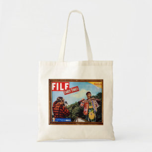 Fischereigeschichte Tragetasche