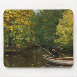Fischereijunge (von Hans Andersen Brendekilde) Mousepad
