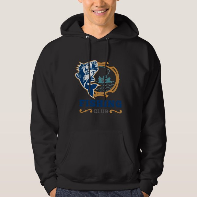 Fischereiklub Hoodie (Vorderseite)