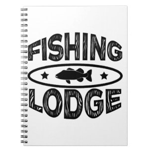 Fischereilodge Notizblock