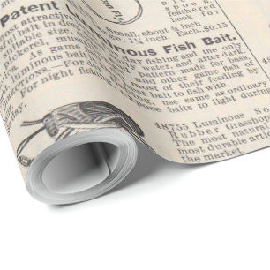 Fischerhandschuhe Geschenkpapier