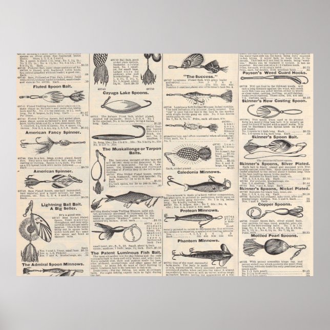 Fischerhandschuhe Poster (Vorne)