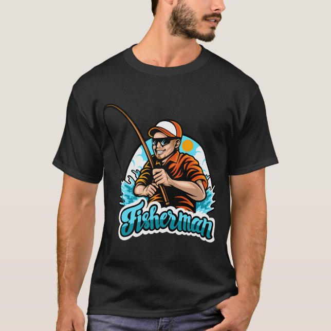 Fischerleben T-Shirt (Vorderseite)