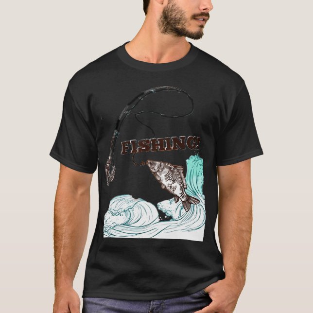 Fischermann T-Shirt (Vorderseite)