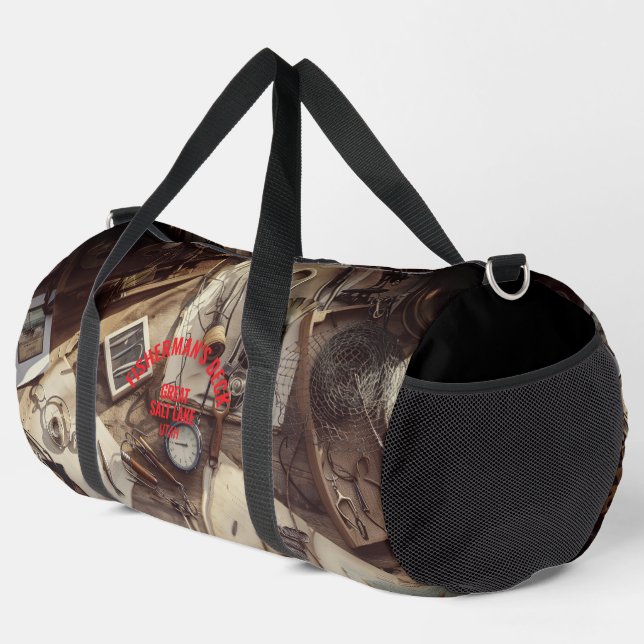 Fischers Deck Custom Duffle Bag (Rechte Ecke)