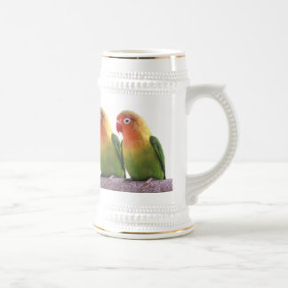 Fischer's Lovebird Bierglas