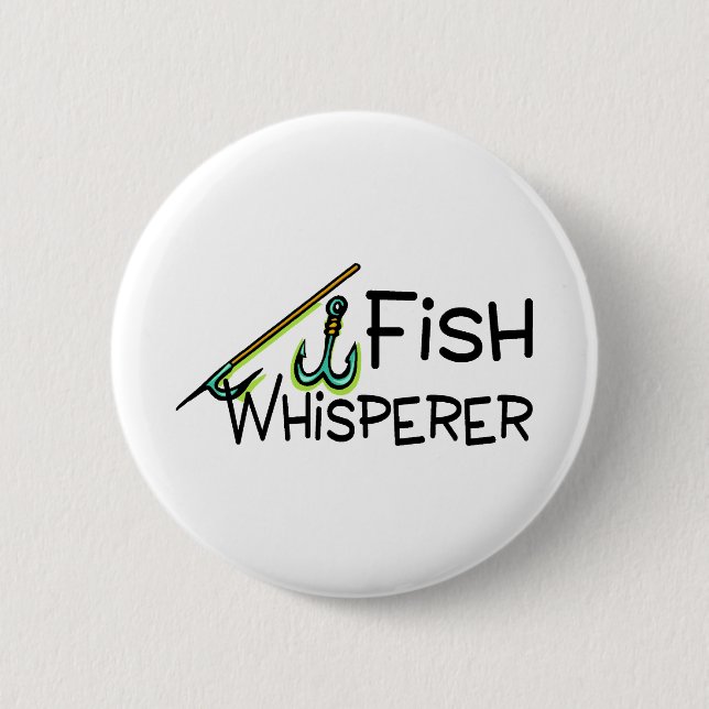 FischeWhisperer Button (Vorderseite)
