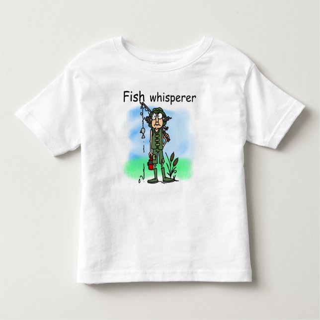 FischeWhisperer Kleinkind T-shirt (Vorderseite)