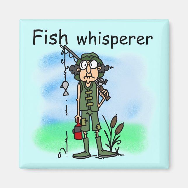 FischeWhisperer Magnet (Vorne)