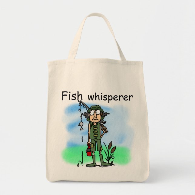 FischeWhisperer Tragetasche (Vorne)