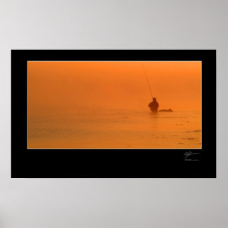 Fischfang an der dänischen Küste Poster