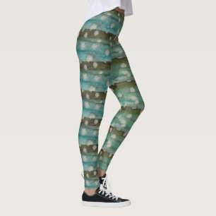Fischfang auf Phantastischem Schwarzmeerkarsch Leggings