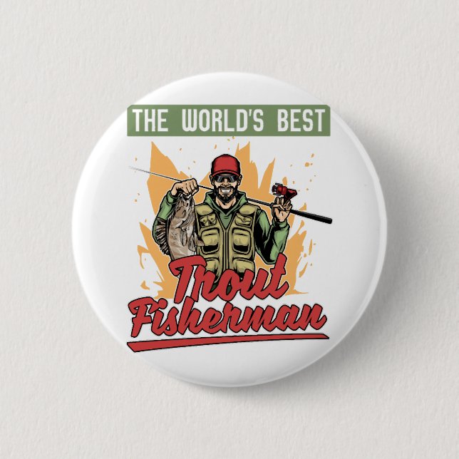 Fischfang Button (Vorderseite)