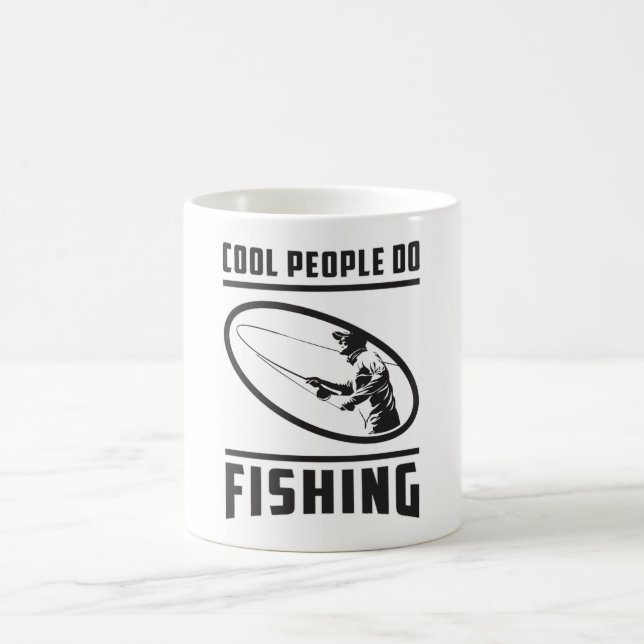 Fischfang Fischfang Fischfang Fischen Witziges Ges Kaffeetasse (Mittel)