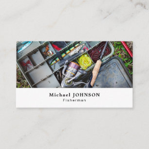 Fischfang, Fischfang, Fischladen Visitenkarte