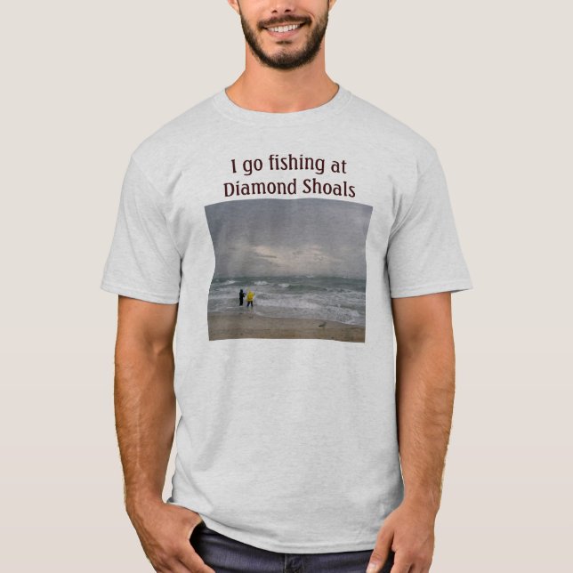 Fischfang im Diamond Shoals T - Shirt (Vorderseite)