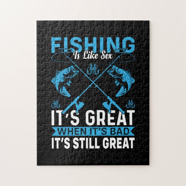 Fischfang ist großartig (Vertikal)