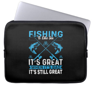 Fischfang ist großartig laptopschutzhülle
