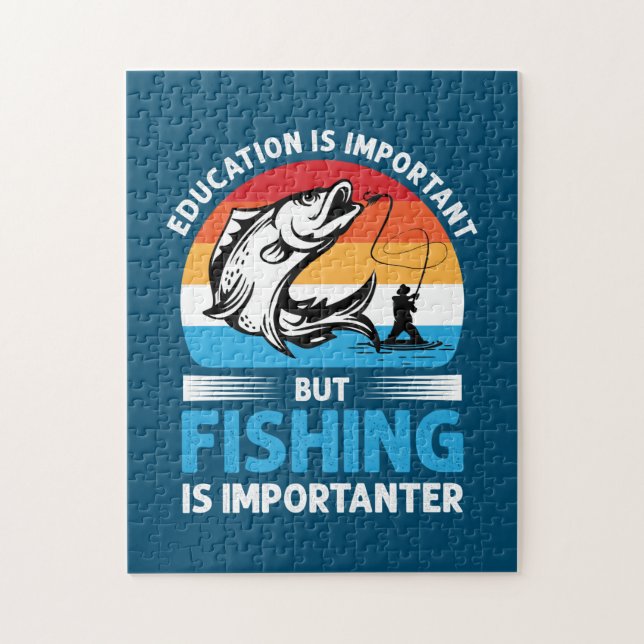 Fischfang ist wichtig (Vertikal)
