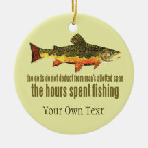 Fischfang mit Bachforellen