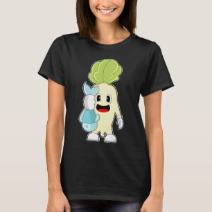 Fischfang mit Radish T-Shirt