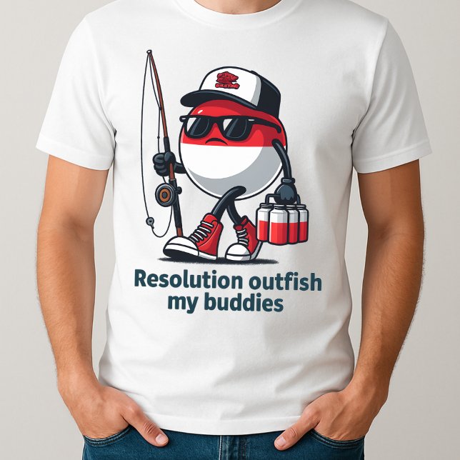 Fischfang mit Vater, der von Lachen angeregt wird T-Shirt (Von Creator hochgeladen)