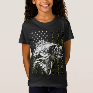 Fischfang Pullover Camouflage Amerikanische Flagge