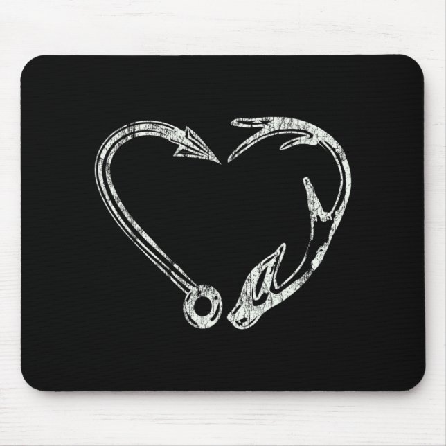 Fischfang & Schattenjäger Hirschjagd Mousepad (Vorne)