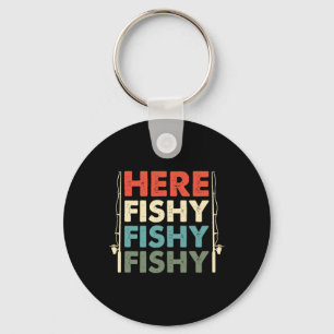 Fischfang Schlüsselanhänger