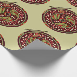 Fischfang Weihnachten Geschenkpapier