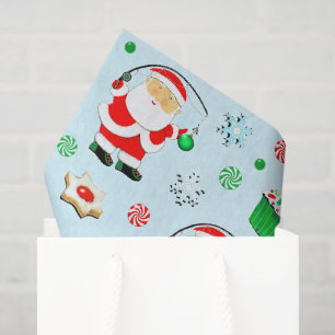 Fischfang Weihnachtsgeschenke Seidenpapier