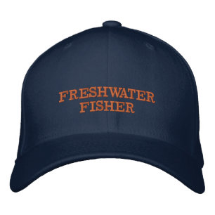 Fischfanghut Bestickte Baseballkappe