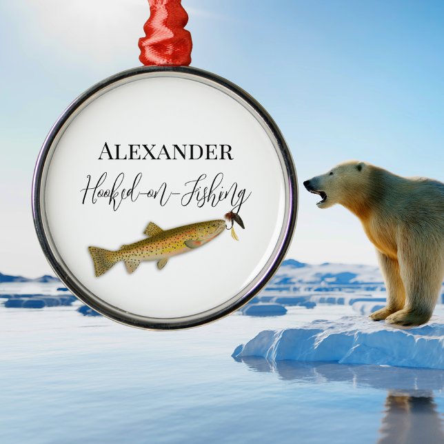 Fischfanghut Ornament Aus Metall (Von Creator hochgeladen)