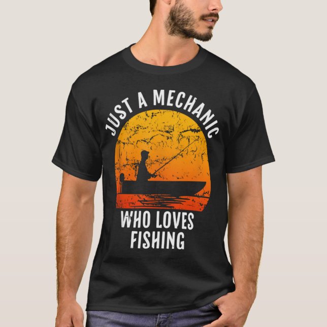 Fischfangkatze T-Shirt (Vorderseite)