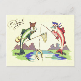 Fischfangnetz Postkarte