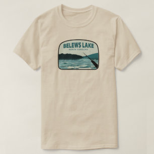 Fischfangrasse Belews Lake North Carolina T-Shirt