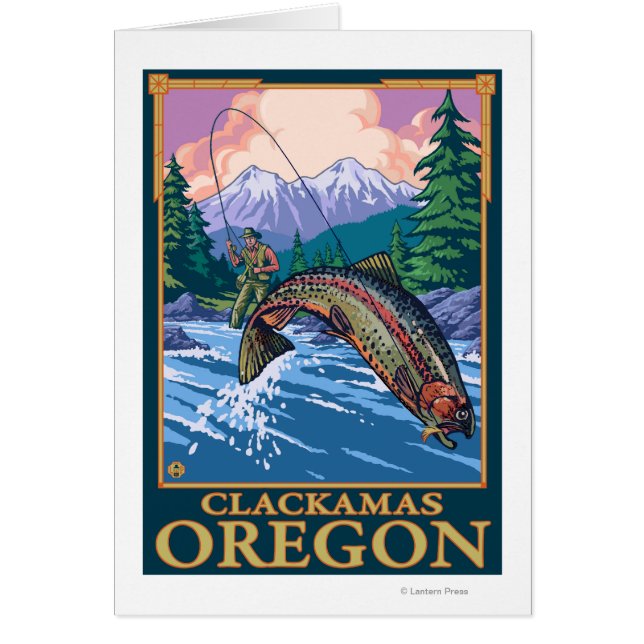 Fischfangszene - Clackamas, Oregon (Vorne)