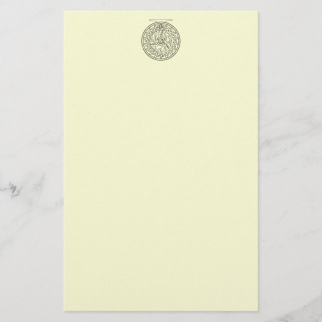 Fischfischerei Briefpapier (Vorderseite)