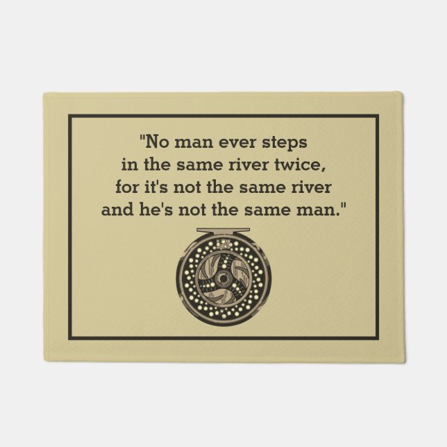 Fischfischerei Fußmatte (Vorderseite)